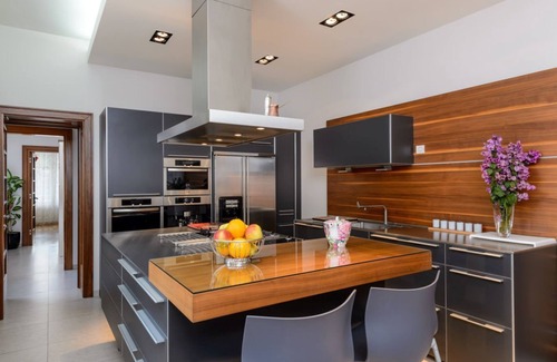 Split Villa | Luxury Seafront Villa Castello Split with private heated pool, Jacuzzi and sauna at the beach in Split