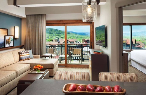 Steamboat Springs Resort | Luxury SKI-IN/SKI-OUT Resort + Amenities. 2BR Suite