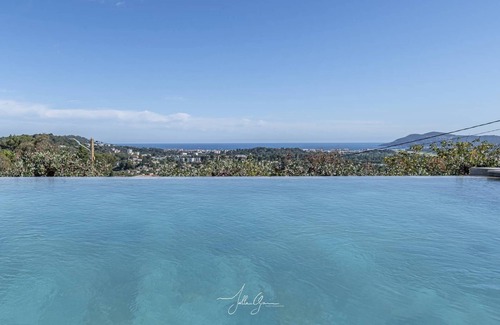 La Roquette-sur-Siagne House | Luxury Villa Panoramic Sea view Swimming pool Air conditioning Car Wifi