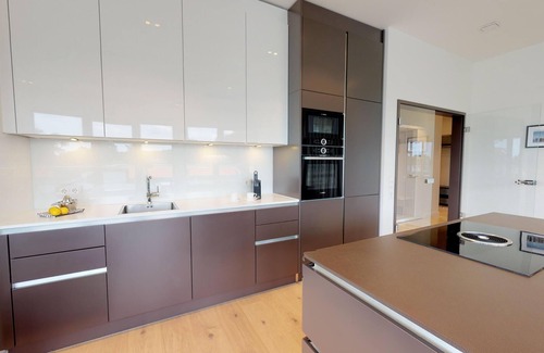 Timmendorfer Strand Apartment | Luxury vacation penthouse 4.05 with sauna and huge roof terrace in beach location