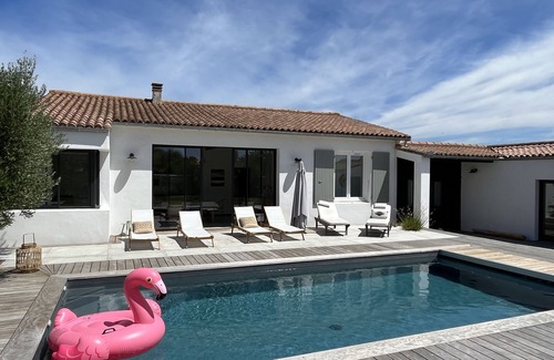 Le Bois-Plage-en-Re House | Luxury villa 5mn walk from beaches and shops, 6 bedrooms, swimming pool