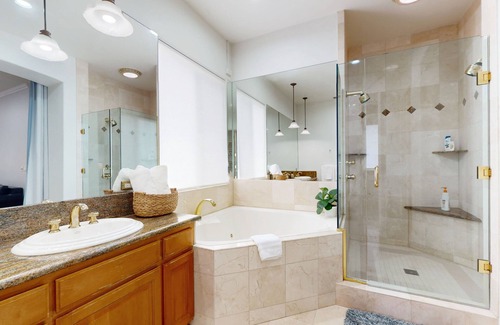 San Marcos House | Luxury villa with five bedrooms & five bathrooms, heated pool, mountain views