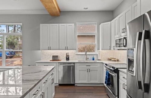 Inlet Beach Heights Villa | Luxury Walk 2 Beach, Private Heated Pool, 2 Masters -King Beds