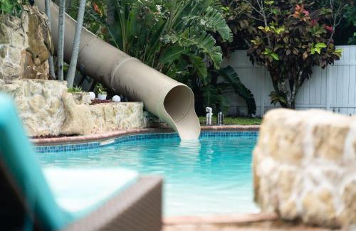 McGregor Villa | Luxury Waterfront-Pool Home, Slide, Hot Tub, Gulf Access