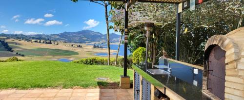 Choconta House | Mágica CASA FINCA represa del Sisga wi-fi, tv, BBQ