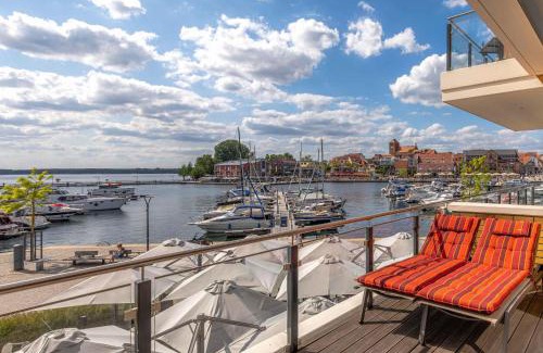 Muritz Apartment | Müritzoase - Apartment mit Infrarot-Kabine & Müritzblick in der Hafenresidenz
