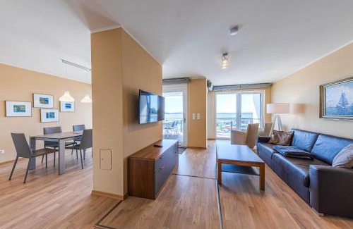 Muritz Apartment | Müritzsonne - Apartment in der Hafenresidenz mit Balkon & Wellness