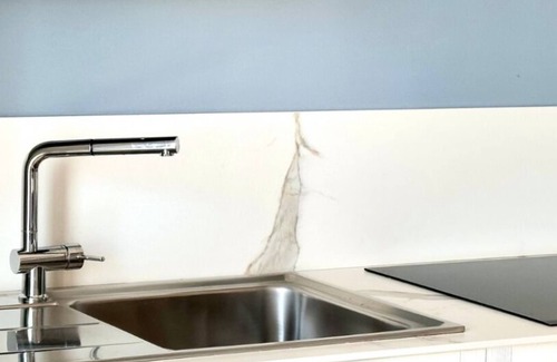 Marcelli Apartment | M389 - Marcelli, new three-room apartment on the sea with private beach