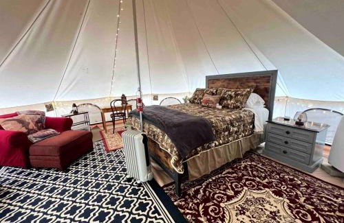 Traphill Other | Magical Glamping Tent in the Woods near Stone Mountain State Park, North Carolina