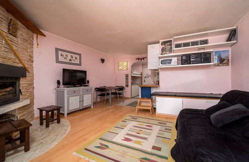 Allos Apartment | Magnificent 4-pers studio with fireplace