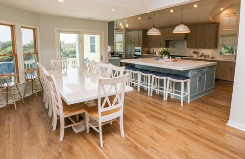 Duck House | Magnificent oceanside home with pool, game room, elevator, steps to beach