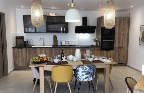 Solenzara Apartment | Magnificent rental * sea view 6 persons private swimming pool