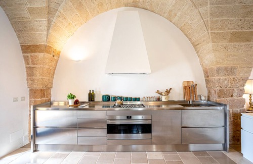 Salve Villa | Magnificent Sea View Masseria with Pool Very Close to the Beaches.
