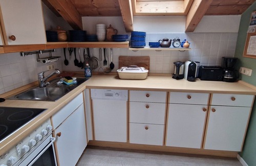 Aschau im Chiemgau Apartment | Magnificent view of the Kampenwand: ciao-aschau Kirschgarten vacation apartment