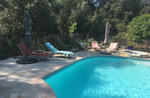 Pignans House | Magnificent villa overlooking the Massif des Maures swimming pool, terrace, vegetable garden