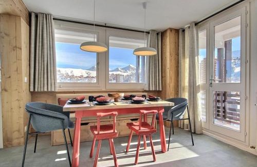 Plagne Centre Apartment | Magnifique appartement rénové avec balcon et Wifi à Plagne Centre - FR-1-455-169