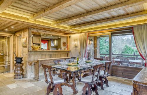Megeve Ski Chalet | Magnifique chalet Megève avec piscine et sauna