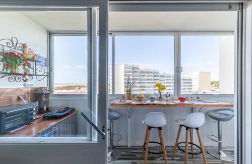Saint-Hilaire-de-Riez Apartment | Magnifique vue sur l'océan- Appartement pour 2