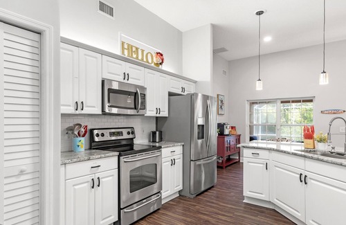 St. Augustine House | Magnolia Getaway: Private Pool - Pickleball Court - Grill - Foosball & Arcade