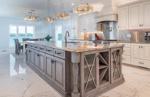 Mayhew House | Main Channel Waterfront Home with Pool/Hot Tub - Ideal for up to 14 guests