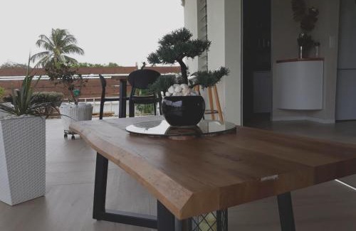 Le Moule House | Maison charmante au Moule avec jacuzzi