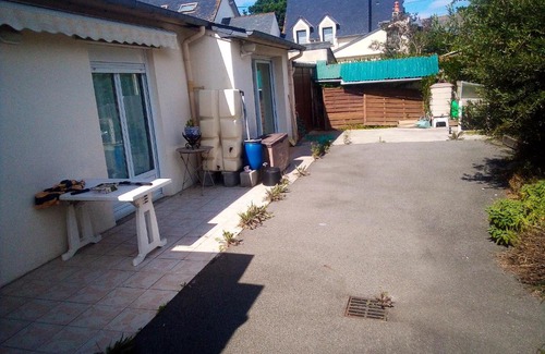 Rocabey - Alsace - Gare House | Maison d'une chambre avec jardin clos a Saint Malo a 1 km de la plagea