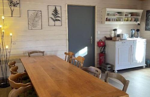 Arpavon Ski Chalet | Maison de 81m 2 au Cœur de la Forêt. En Drôme Provençale. Animaux Acceptés