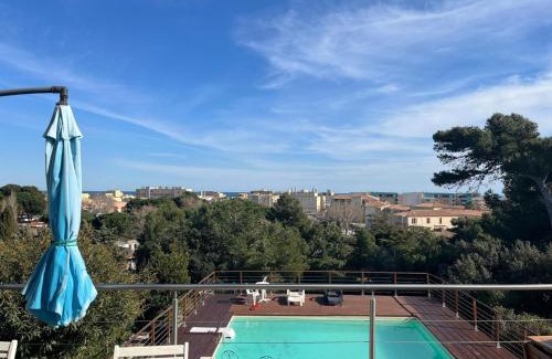 Narbonne-Plage Villa | Maison La Falaise avec piscine