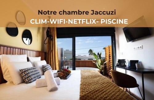 Saint-Denis House | Maison Le Patio Jacuzzi