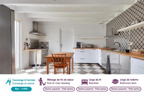 Saint-Jean-de-Monts House | Maison moderne avec jardin pour 12 personnes