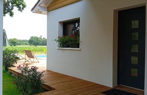 Saint-Julien-en-Born House | Maison neuve avec piscine chauffée, 4 kms de Contis plage