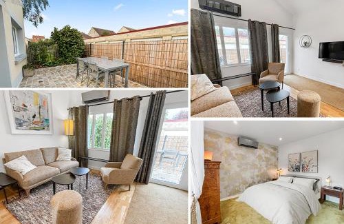 Bretigny-sur-Orge Apartment | Maison plein pied, proche de Paris, Parking securisé, La Parenthèse, Terrasse privée, 1 chambre capacité 4 personnes