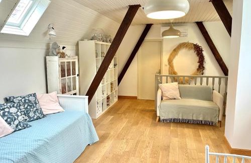 Schiltigheim House | Maison privée avec jardin OU suite de 45M2- 5 arrêts bus du centre ville -Chez Regine