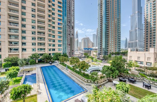 Downtown Dubai House | Maison Privee - Radiant Urban Retreat with Iconic Burj Khalifa Vws
