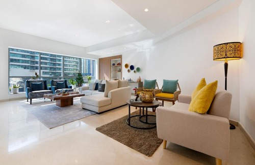 Dubai Marina Villa | Maison Privee - Stunning 3-Floor Villa with Kids Room & Rooftop Terrace over Dubai Marina