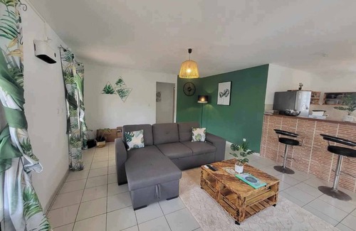 La Plaine-des-Palmistes Villa | Maison de charme avec terrain de pétanque privatisé, borne de recharge
