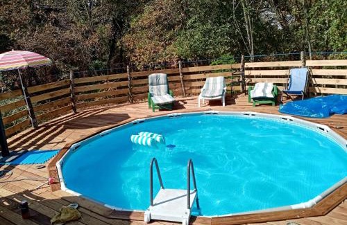 Callen House | Maison rustique près de Callen avec piscine