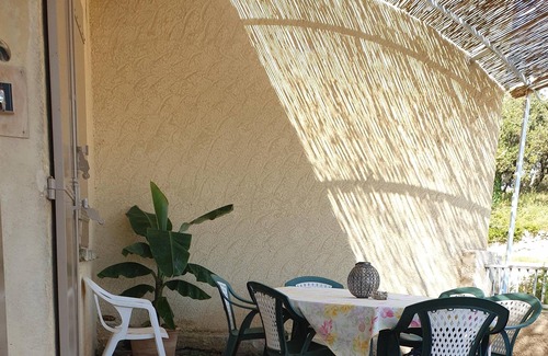 Grans House | Maisonette in large hill property with 2 bedrooms + sofa conv. Owners pool access