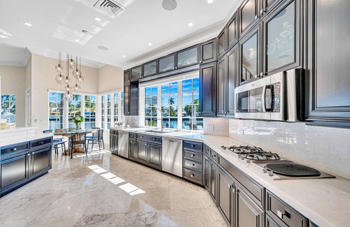 Riviera Isles Villa | Majestic Waterfront Villa/Venice of America/Heated Pool/Canal View & Access/Royal Key