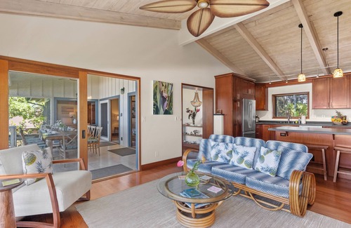 Waialee House | Maluhia Beach House by Gather: Oceanfront Home w/Lanai & Views