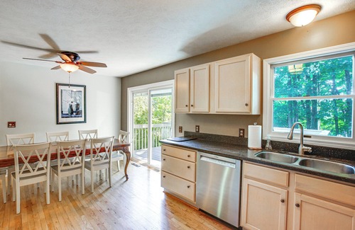 Cedar Cottage | Manor Green: Cedar Home w/Fire Pit, 3 Mi to Lake!