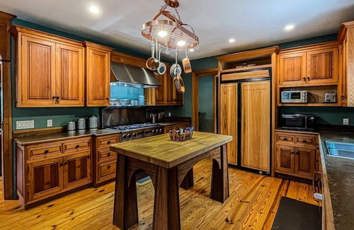 Banner Elk House | Maple Mountain Retreat! Views, Arcade Rm, Theater, Hot tub