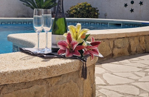 Riumar Ski Chalet | "Marianna"@MARISOL: 310m to the beach, private pool, A/C, WiFi, dog beach.
