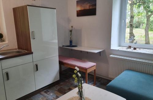 Grundeich Apartment | Marijanas Ferienhof 2, Urlaub mit viel Platz zwischen Dornumersiel und Bensersiel, gehört zum Café Kunterbunt
