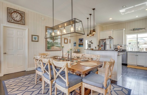 Ocean Ridge House | Marina & Golf Course Views: Edisto Island Home