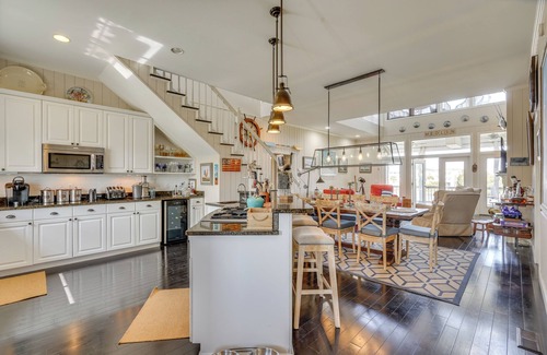 Ocean Ridge House | Marina & Golf Course Views: Edisto Island Home