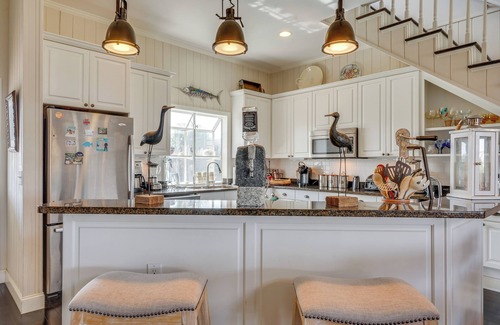 Ocean Ridge House | Marina & Golf Course Views: Edisto Island Home