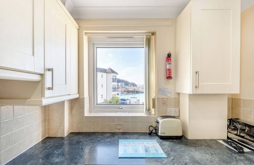 Brixham Apartment | Marina views at this spacious and stylish apartment.