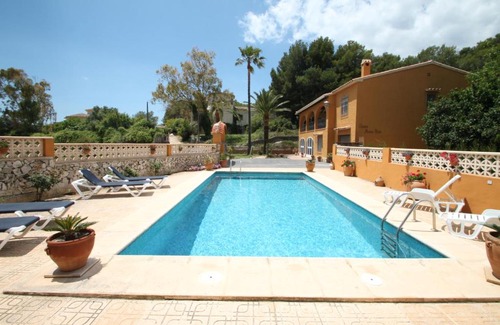 Moravit Villa | Mariros - pretty holiday property with garden and private pool in Moraira