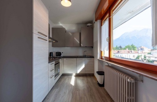 Belluno Apartment | Marmolada - Splendid penthouse with panoramic terrace in Belluno Center